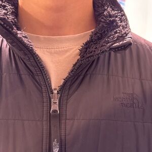 North Face black puffer jacket